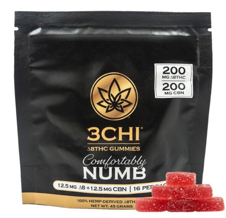 3Chi 3Chi Delta-8-THC CBN & CBC Comfortably Numb Gummies
