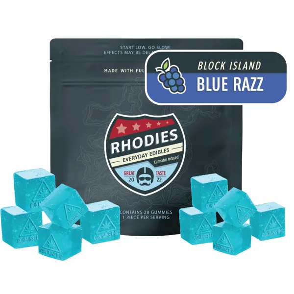 AHC - Rhodies Block Island Blue Raspberry [20pk] (100mg)