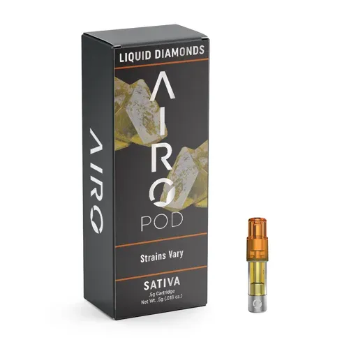 Airo Lemon Z x Red Velvet 1g Liquid Diamond Vape Pod