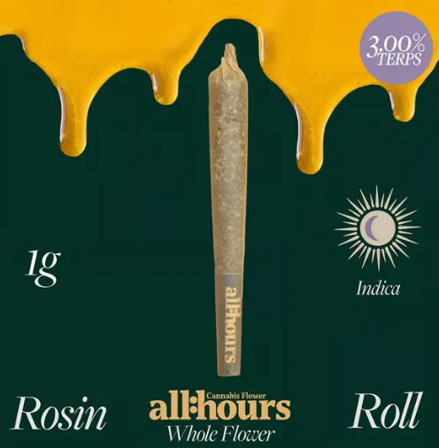 all:hours Hash Burger 0.4g ea | 4-Pack Shorties