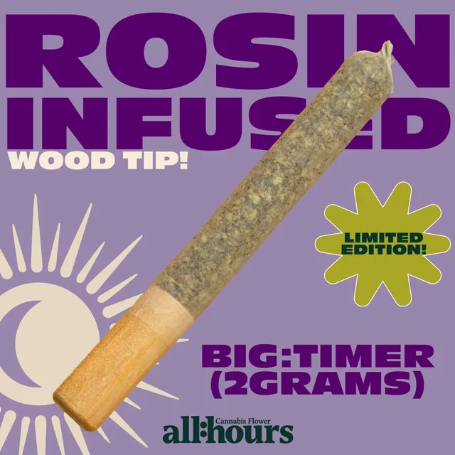 all:hours Hash Burger 2g Rosin Infused Pre-Roll
