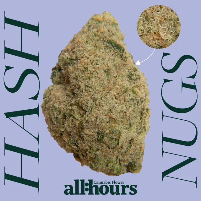 all:hours Hash Burger 3.5g Hash Infused Whole Flower