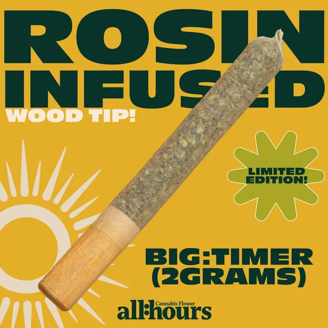 all:hours Sour Zoda 2g Rosin Infused Pre-Roll