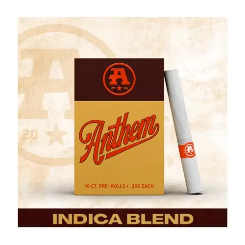 Anthem Indica Blend.35g Preroll 10pk