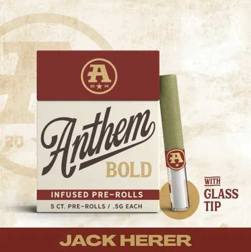 Anthem Jack Herer.5g Infused Preroll 5pk
