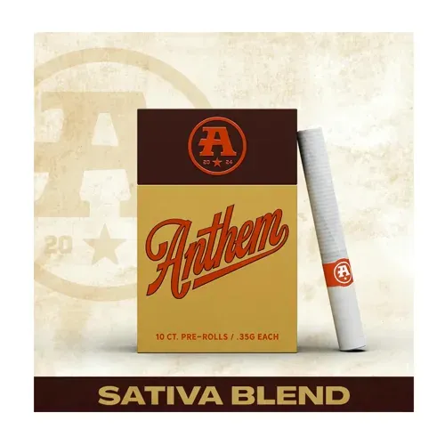 Anthem Sativa Blend.35g Preroll 10pk
