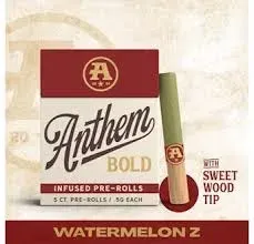 Anthem Watermelon Z.5g infused Preroll 5pk