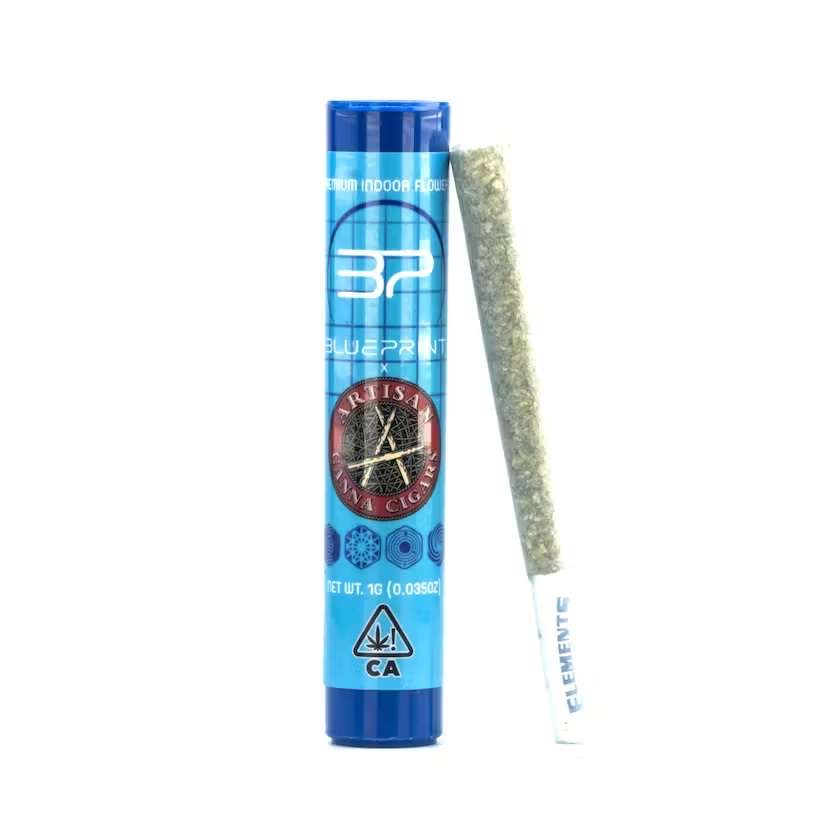 Ever Leaf Dispensary Artisan – 1 gram Prerolls – The One by Blue Print 28% THC