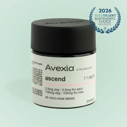 Avexia Ascend 1:1 THC:CBG Tablets