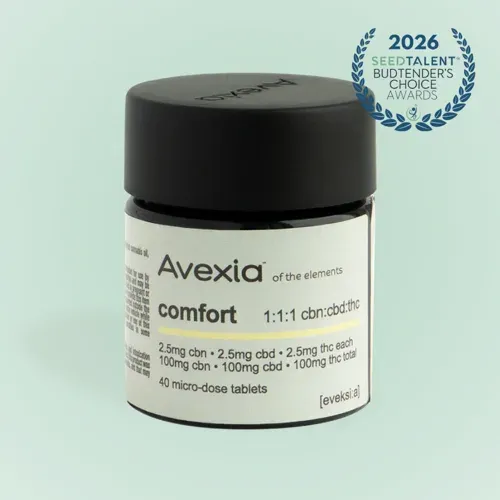 Avexia Comfort 1:1:1 THC:CBD:CBN Tablets