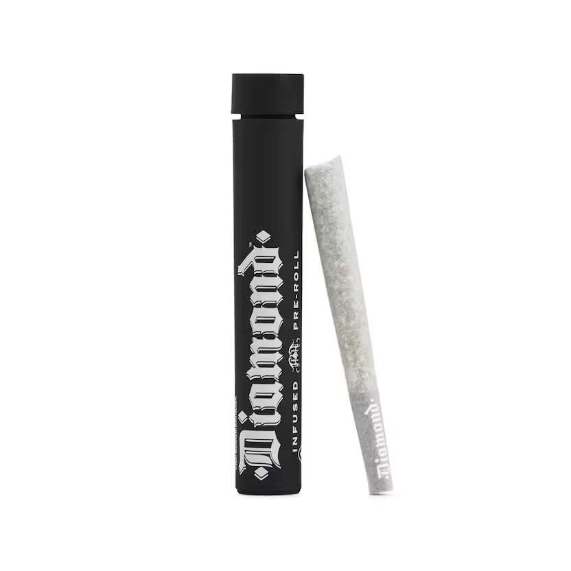 Fresh Cannabis Black Cherry Gelato – Diamond THCA-Infused Pre-Roll – 1G Joint