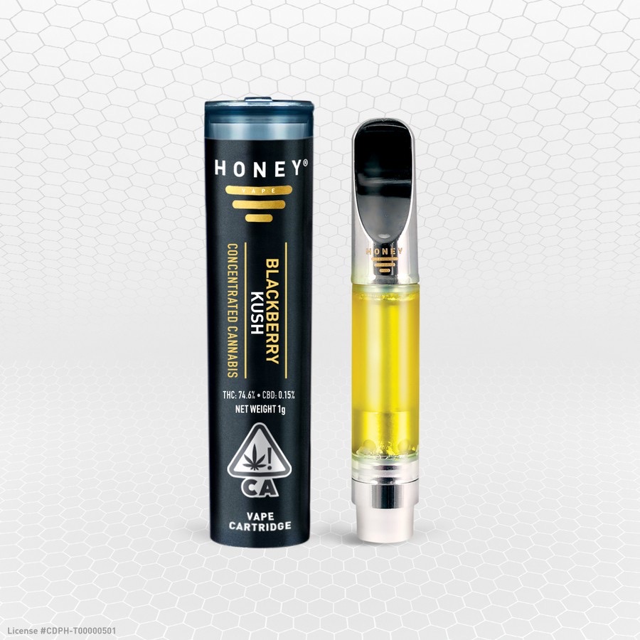 Ever Leaf Dispensary Blackberry Kush Vape Oil Cartridge