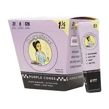 Blazy Susan papers Blazy Susan Purple 1 1/4 Cones 6ct