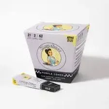 Blazy Susan papers Blazy Susan Purple Cones King Size 3ct