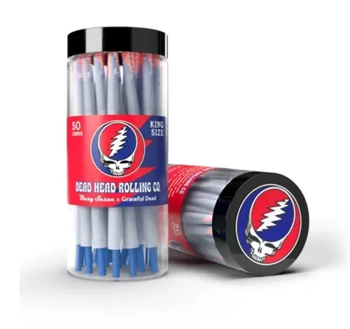 Blazy Susan papers Blazy Susan x Grateful Dead King Size cones Jar of 50