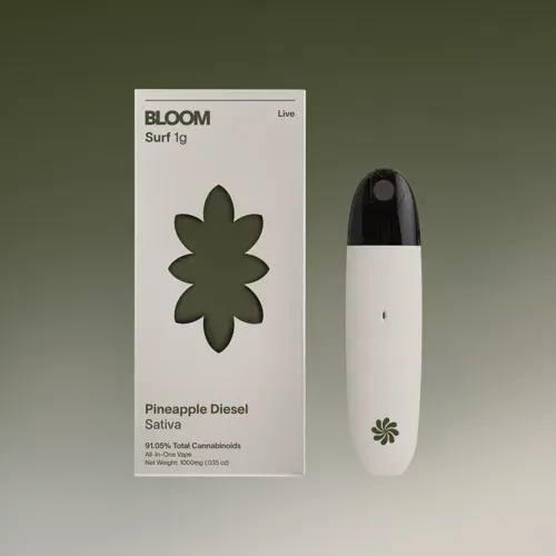 BLOOM Pineapple Diesel 1g Live Resin Disp Vape