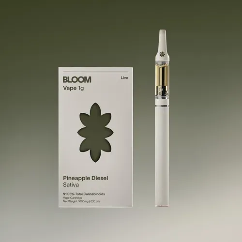 BLOOM Pineapple Diesel 1g Live Resin Vape Cart