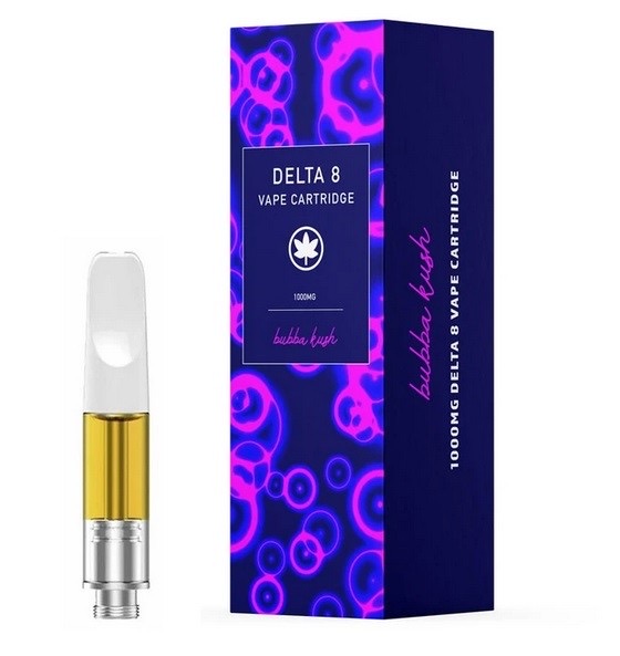 Ever Leaf Dispensary Bubba Kush Delta 8 THC Vape Cartridge