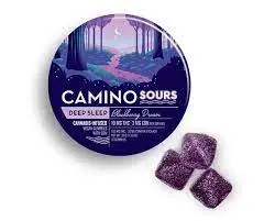 Camino Sours Blackberry Dream 1:1:1 THC:CBN:CBD Gummies