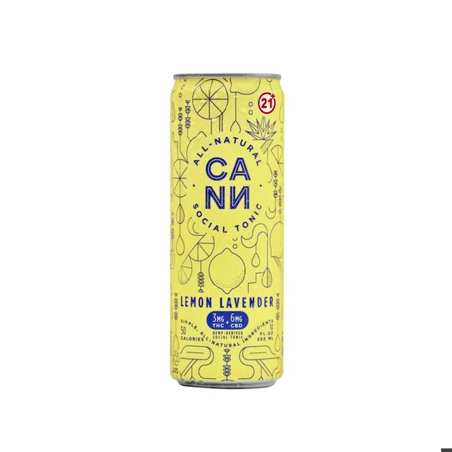 Cann Lemon Lavender 10mg Ratioed Seltzer