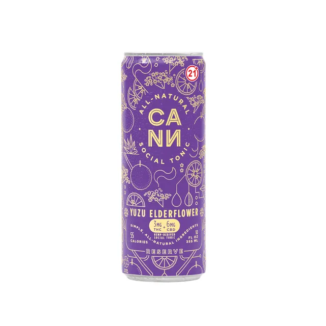 Cann Yuzu Elderflower Seltzer Yuzu Elderflower | 3mg Ratioed Ready-to-Drink