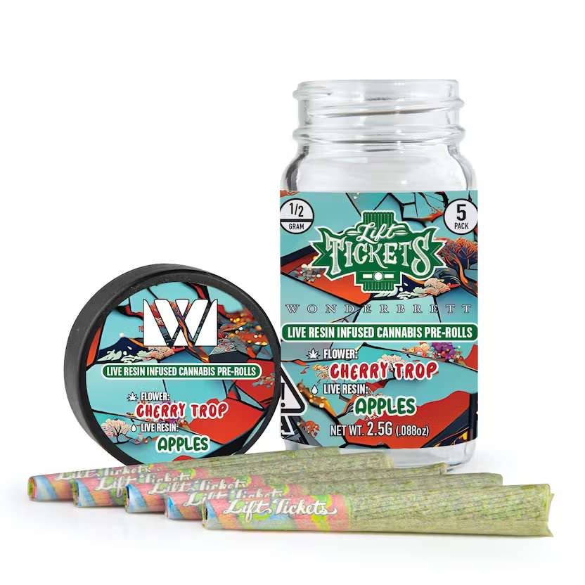 Ever Leaf Dispensary Cherry Trop x Apples – Infused Pre-Roll 5-Pack