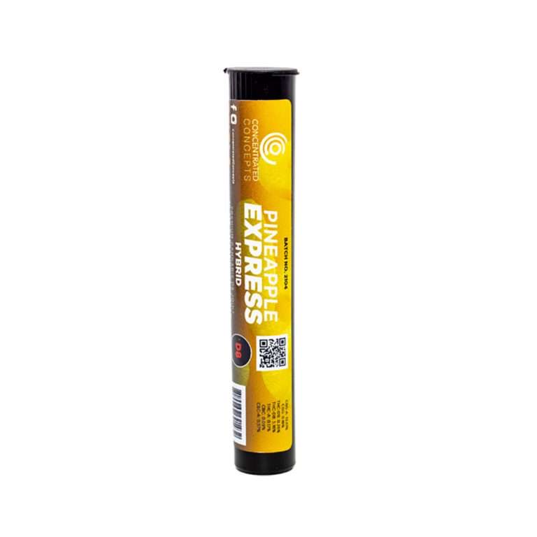 Ever Leaf Dispensary Concentrated Concepts Delta 8 THC Preroll – Pineapple Express 200mg