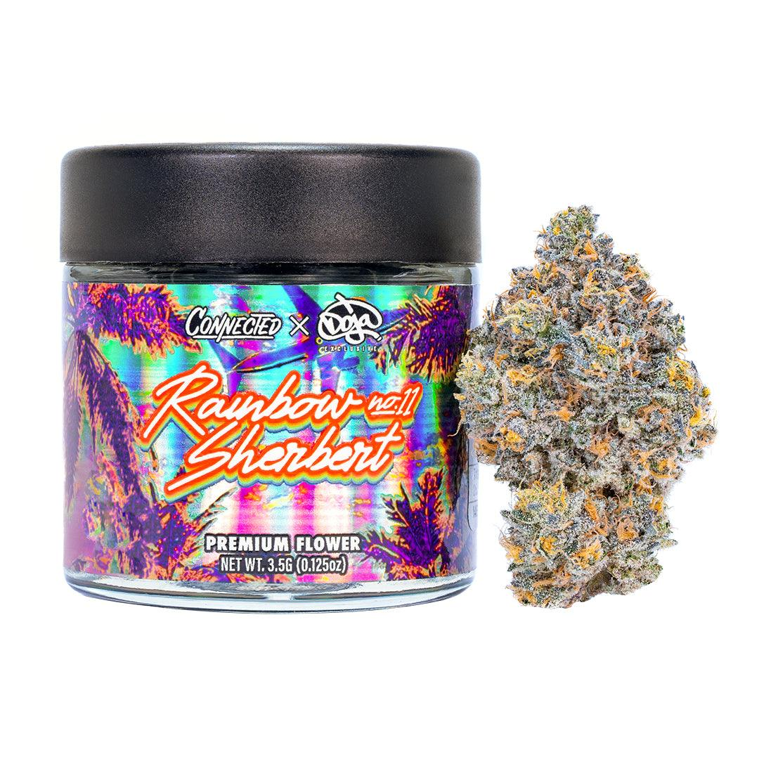 Connected Cannabis Co. Connected Cannabis Rainbow Sherbert #11 Prepack 3.5g