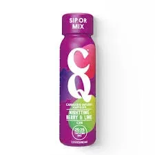 CQ Nighttime Berry & Lime 1:1 THC:CBN 25mg Shot