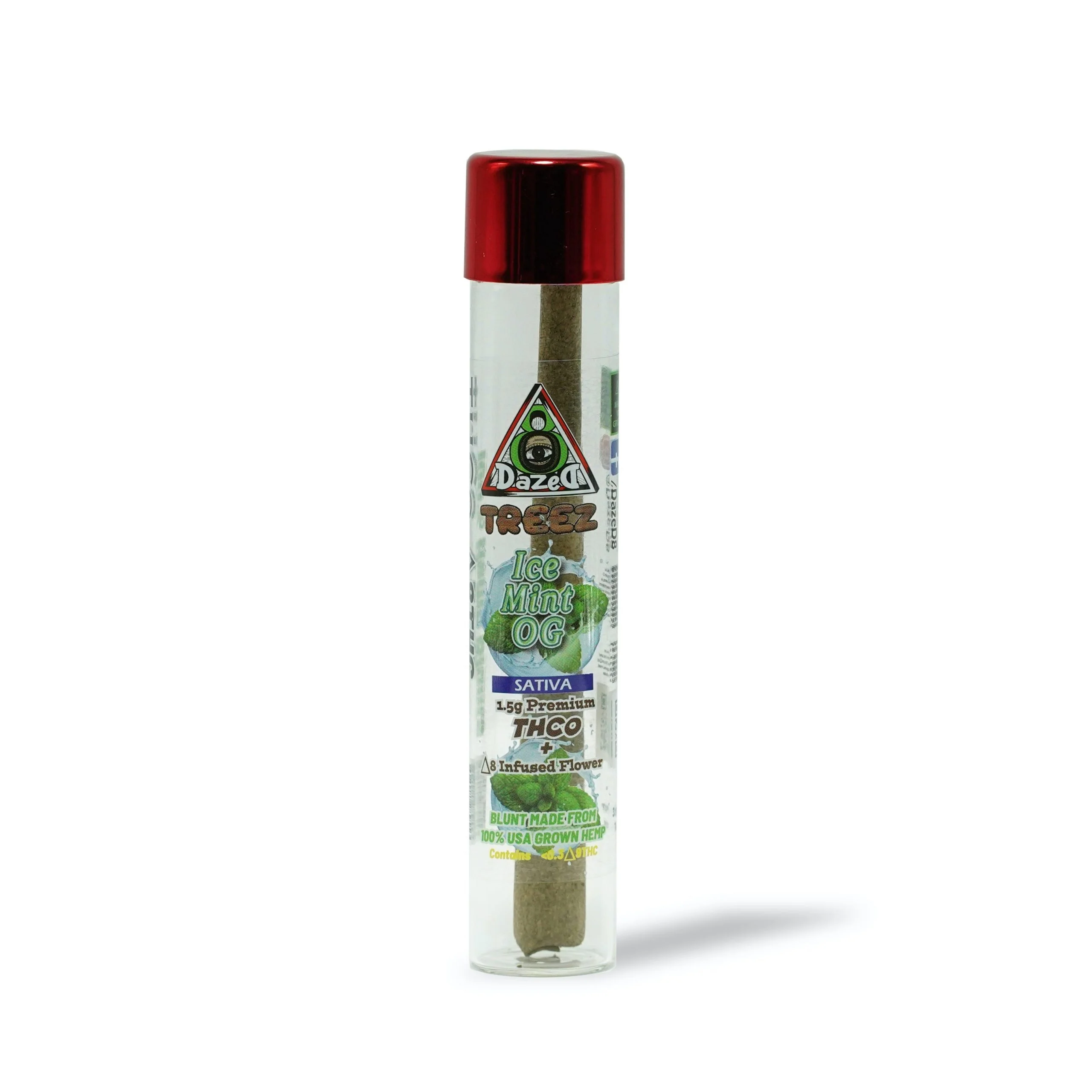 DazeD8 DazeD8 Ice Mint OG Delta 8 THC-O Pre Roll (1.5g)