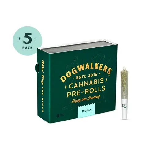 Dogwalkers Brownie Scout.35g Preroll 5pk