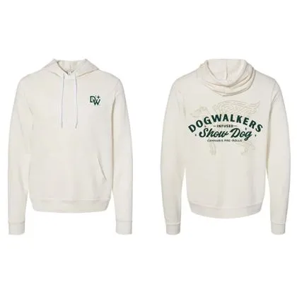 Dogwalkers Show Dog Hoodie - White [3XL]