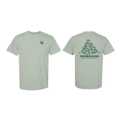 Dogwalkers Tennis Ball Short Sleeve - (Moss) [S]