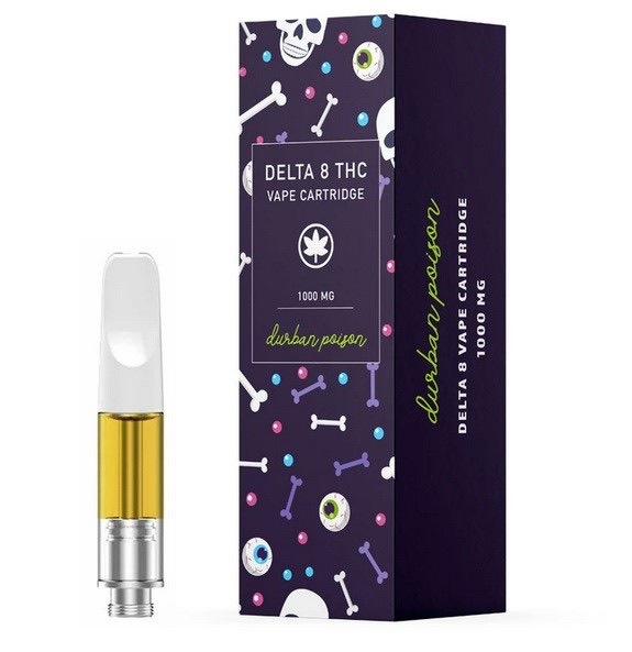 Fresh Cannabis Durban Poison Delta 8 THC Vape Cartridge