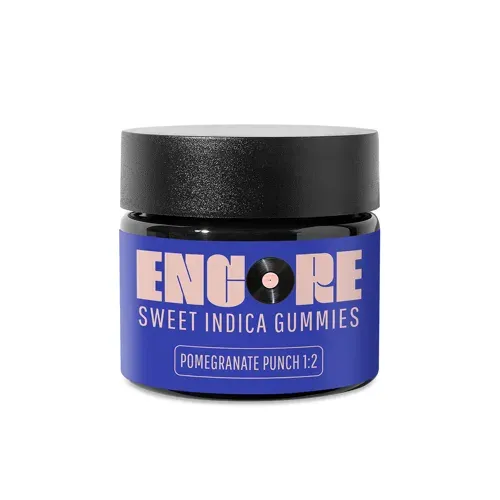 Encore Pomegranate Punch 2:1 THC:CBN Gummies