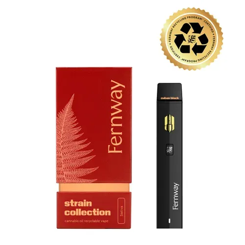 Fernway Cuban Black Haze 1g Disp Vape