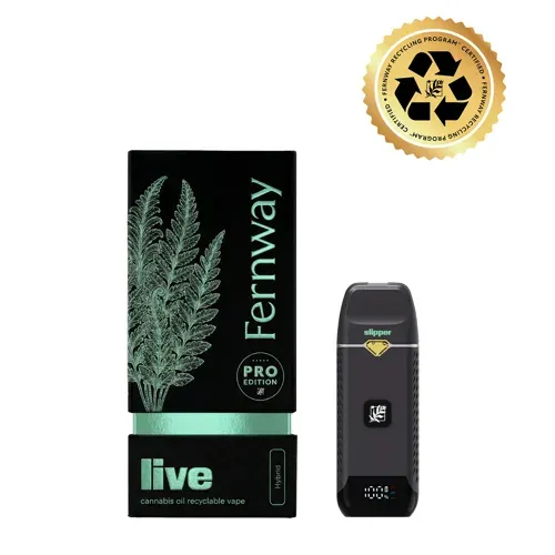 Fernway Glass Slipper 1g Live Resin Disp Vape