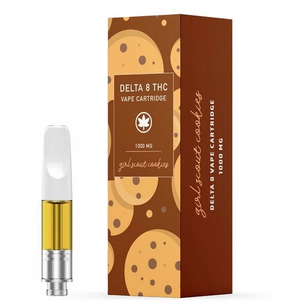 Ever Leaf Dispensary Girl Scout Cookies Delta 8 THC Vape Cartridge