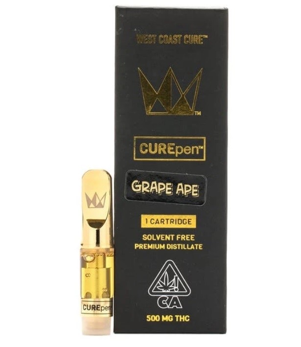 West Coast Cure Grape Ape West Coast Cure CUREpen Vape Cartridge