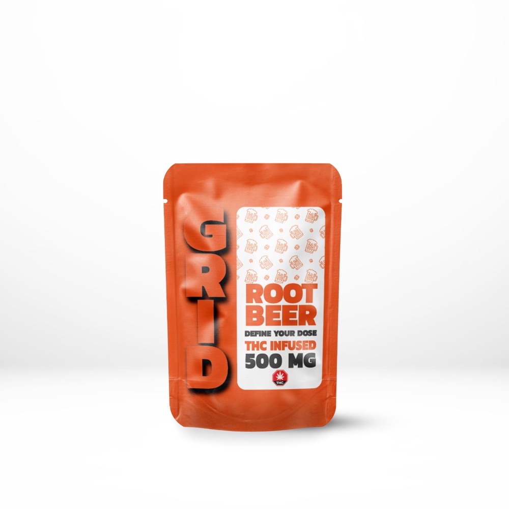 Ever Leaf Dispensary GRID Root Beer 500mg THC Gummies