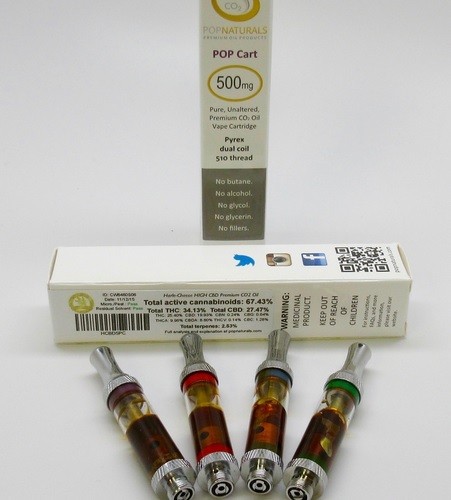 Fresh Cannabis High Premium CBD CO2 Oil Cartridge