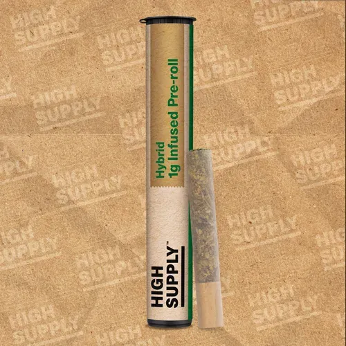 High Supply Pineapple Express 1g Infused Preroll