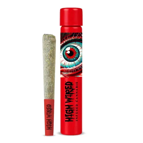 High Wired Banana Daddy 1g Infused Preroll