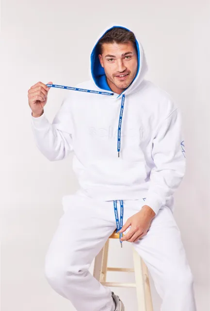 Higher Stitch Embossed Large Hoodie