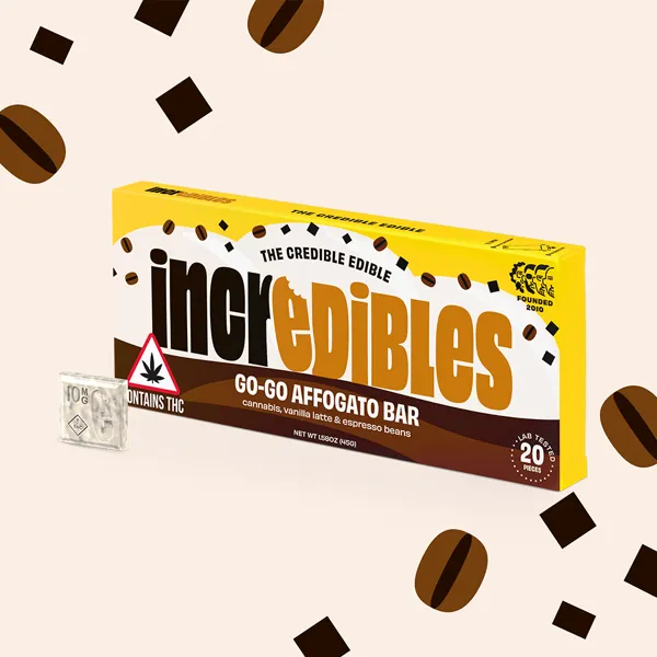 incredibles Go-Go Affogato Bar [20pk] (100mg)