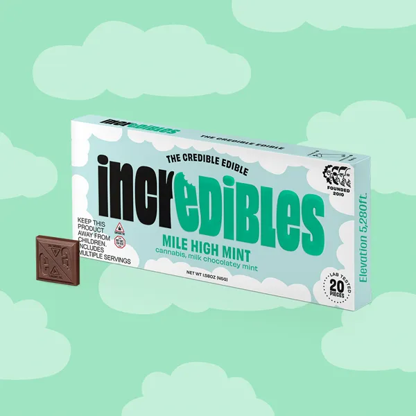 incredibles Mile High Mint Bar [20pk] (100mg)