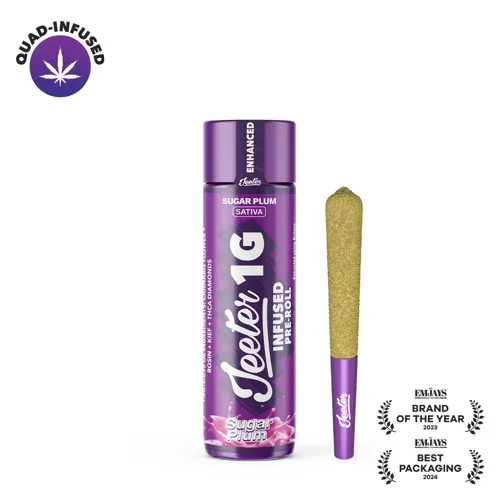 Jeeter Sugar Plum 1g Infused Preroll