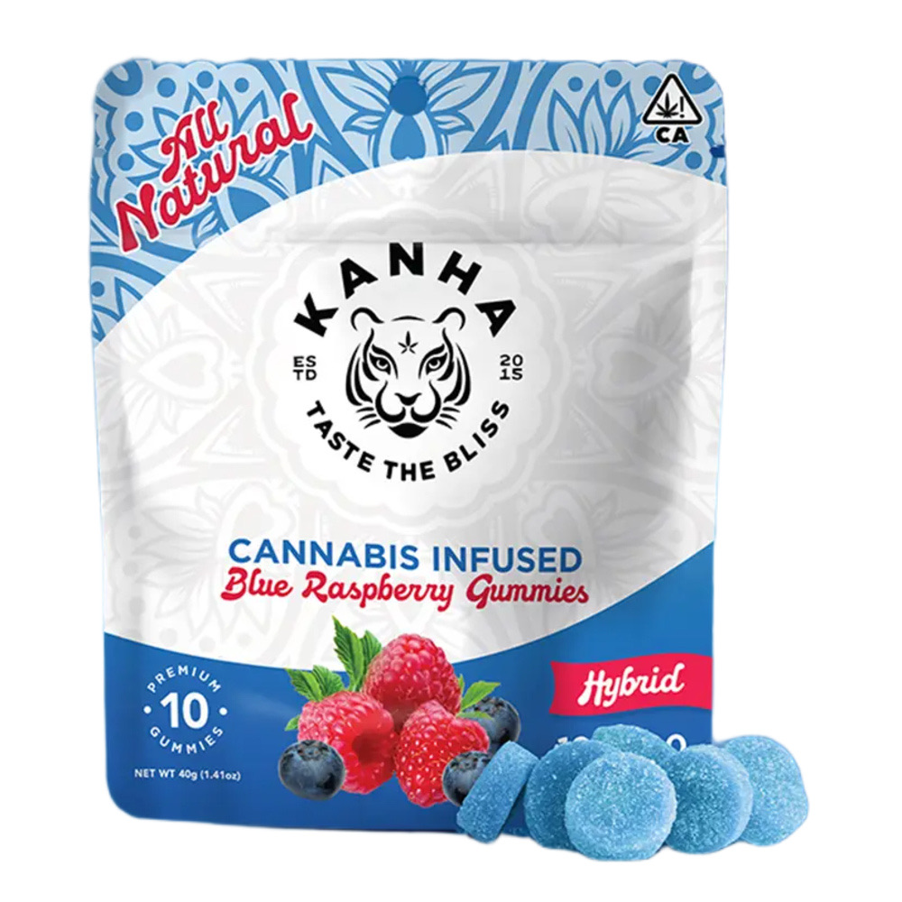 KANHA Blue Raspberry - Hybrid [10pk] (100mg)