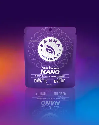 KANHA Galactic Grape Indica Gummies