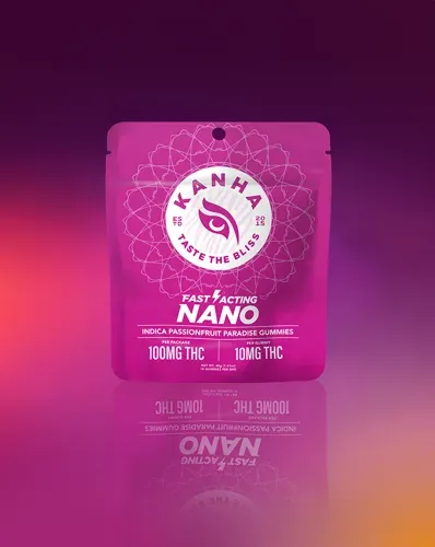 KANHA Passionfruit Paradise Indica Gummies